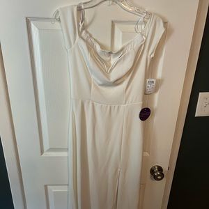 Never worn white dress size 7